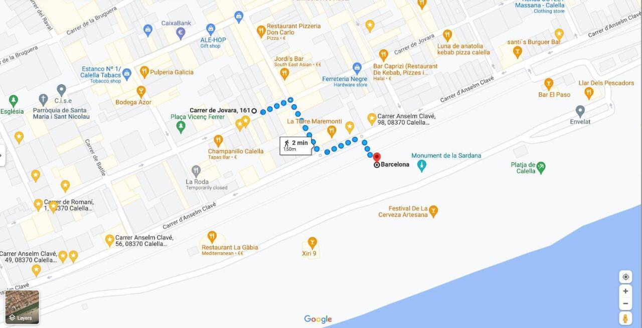 Can Martinez Calella Beach Boutique Apartment מראה חיצוני תמונה